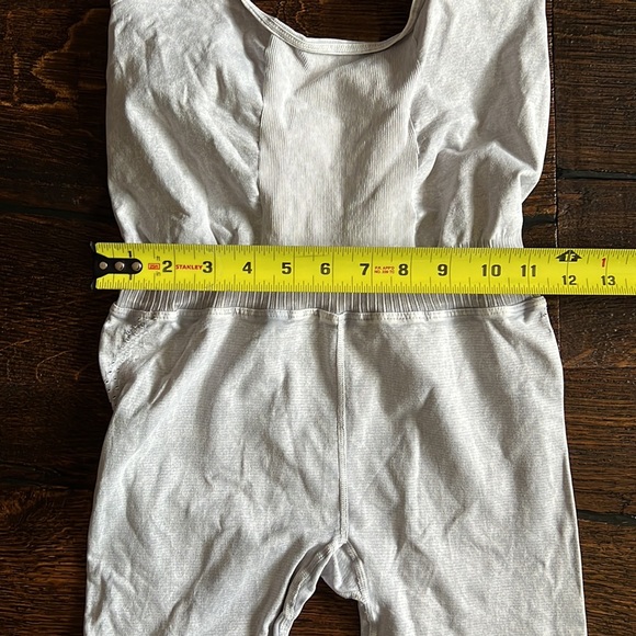 Free People Movement Good Karma Onesie - Ice Grey - M/L - Picture 6 of 9